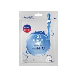 Mediheal 3-Minute Sheet Mask, Aquamide with N.M.F Mediheel, 3-Minute Sheet Mask, Aquamide with N.M.F Face Mask, 7 Sheets (x1)