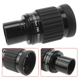 Astromania 1.25"-82 Degree SWA-15mm Compact Eyepiece, Waterproof & Fogproof - Allows Any Water Enter The Interior and Always Enjoy an unobstructed View