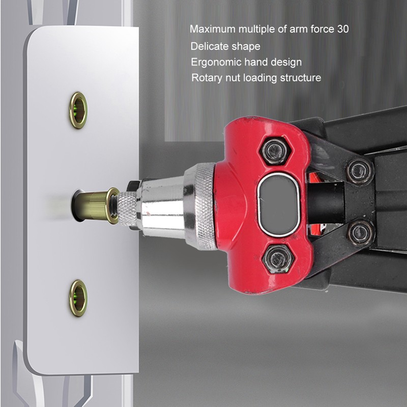 Riveter Gun Tool IndustrialGrade Manual Nut Riveting DoubleHandle Pull Rivet
