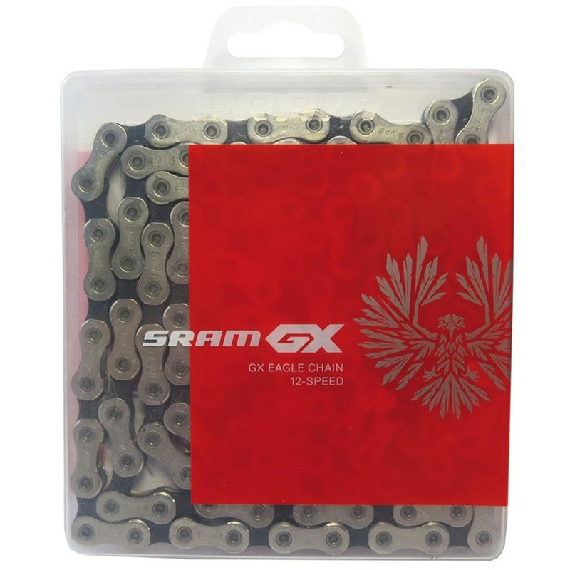 SRAM GX Eagle 12-Speed Chain Silver, 126 Links