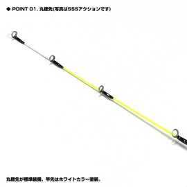 PROX CRM45SSS Clear Lock Round Tip Rod SSS 17.7 inches (45 cm)