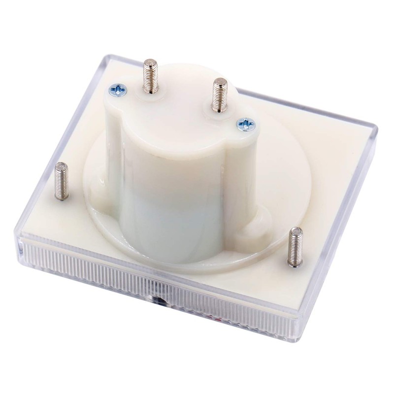 Heschen 85C1-15V Rectangle Panel Mounted Voltage Meter Voltmeter Tester DC