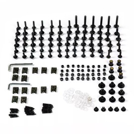 Sportfairings Black Fairing Bolt Kit Screws For Kawasaki Ninja ZX14R 2012 2013 2014 2015-2021