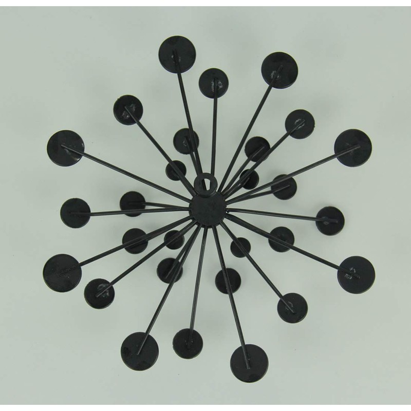 Things2Die4 Jeweled 3D Bursting Star Wall Sculpture Set of 3