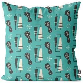 VOID Artwork Retro Decorative Design Cushion Cover Sofa Cushion Decorative Outdoor Cushion Cushion Size: 40 x 40 cm