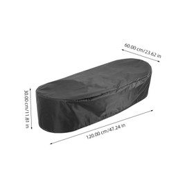 ORFOFE Swimming Pool Cover Stock Tank Pool Cover Oval Oxford Stock Tank Cover for Tank Pool Protector