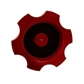 TDPRO CNC Aluminum Gas Fuel Tank Cover Cap with Breather Valve For 50cc 70cc 90cc 110cc 125cc 140cc 150cc 160cc Pit Dirt Motor Bike (Red)