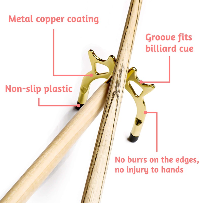 inheming ビリヤードブリッジヘッド プールホルダー スヌーカー スパイダークロス レギュラーキューレスト