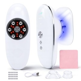 Cellulite Machine,Kit de Máquina de Celulitis ​ Portátil, Dispositivo de Moldeado Corporal con 5 Modos​ y 3 Niveles de Intensidad, para Abdomen, Espalda, Brazos, Piernas y Cintura