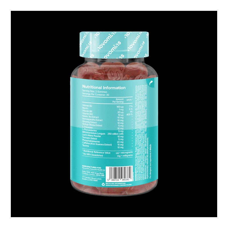 Novomins Focus Gummies 60