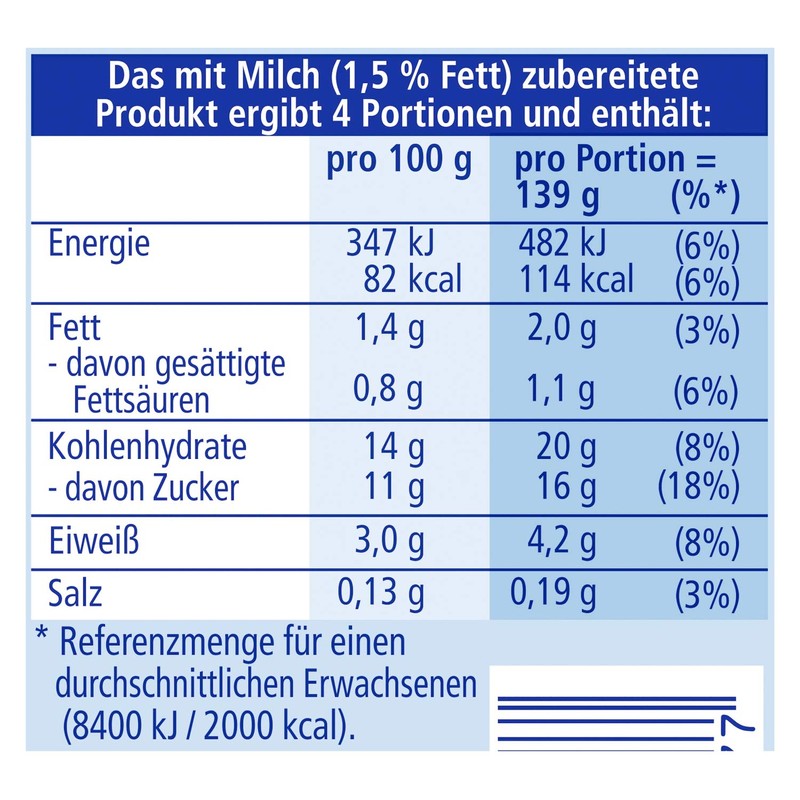 Dr. Oetker Dessert-Soße Vanille Geschmack 3 x 17g