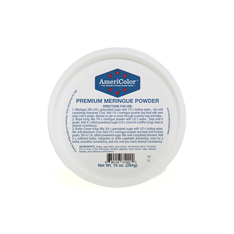 AmeriColor Premium Meringue Powder, 10 Ounce