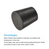 sourcing map Rubber Tapered Plug 18mm to 24mm Solid Test