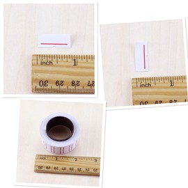 MotBach 15000 Pcs 30 Rolls Price Machine Labels Paper, White Pricemarker Label Stickers Fit Most of Price Tag Machines(Mx-5500, M5500, HG979) for Office, Retail Shop or Organization Marking