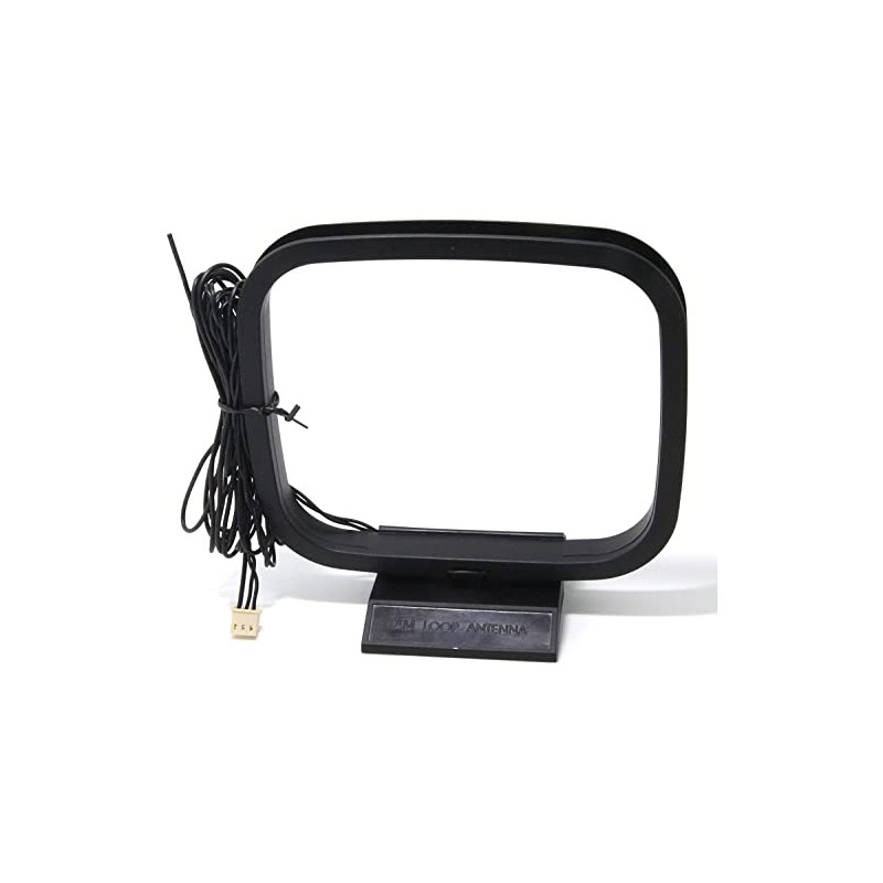 AuBee Terrestrial AM/FM Radio Indoor Antenna AM Loop Antenna FM