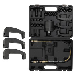 ECUTEE Pneumatic Injector Puller,Pneumatic Diesel Injector Puller Air Vibration Injector with 19 Adapters for Diesel Engines,72-116PSI