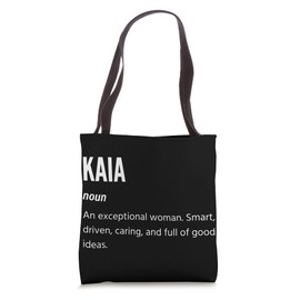 Kaia Gifts, Noun, An Exceptional Woman Tote Bag