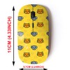 2.4G Wireless Mouse with Cute Pattern Design for All Laptops