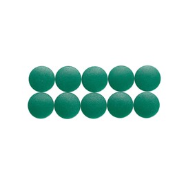 Maulsolid 6161555 Magnet Round Magnet Shatterproof Plastic 150 g Holding Force 15 x 7 mm Green
