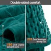 YUSRA Weighted Lap Blanket 4lb, Small Weighted Blanket for Adults,