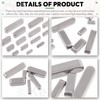 Keadic Key Stock Assortment Set, 140Pcs 304 Stainless Steel, 16