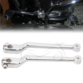 Unbranded Chrome Heel Toe Splined Shifter Lever For Harley Softail CVO Deluxe FLSTNSE FLSS