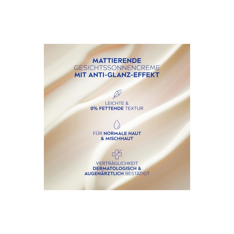 Nivea Sun UV face matting sun protection SPF 30 (50