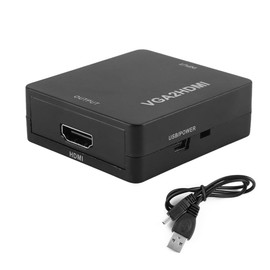 Gorise Full HD 1080P VGA Auf HDMI Mit Audio-Video-Konverter-Adapter Mit USB-Kabel Zur Unterstützung Von HDTV Für PC-Computer-Laptop-Mac-Display-Projektor