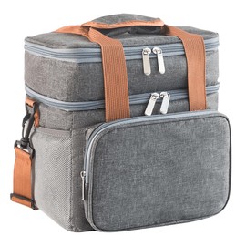 FAVORTALK Lunch Bag for Men Insulated Lunch Tote Thermal Leakproof Cooler Bags for Women Work School Picnic Large Portable, B33403