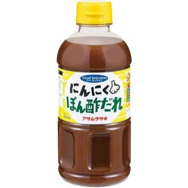 Asamurasaki Niniku Tare Japanese Garlic Ponzu Soy Sauce   500ml