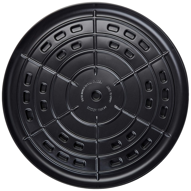Bosmere, Black S52110 Down Under Plant Saucer, 21"
