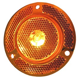 C2W Amber 2" Round LED Marker Clearance Light
