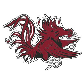 South Carolina Decal (REF GAMECOCK DECAL (4''), 4 in)