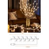 EAMBRITE White Garland Lights 6FT 48 LED Lighted Twig Vine