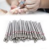 50pcs Professional Nail Polishing Grinding Head Nail Drill Bits Manicure