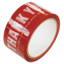 Packing Tape Thank You T-PL1 2.0 inches (50 mm) Width x 166.4 ft (50 m) Roll
