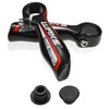 2 x handlebar ends, bicycle handlebars, horns handlebar grips, bicycle