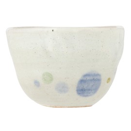 Marui MR-3-4161 Shigaraki Ware Lochimon Cup, Capacity Approx. 11.8 fl oz (350 ml), Aamegama, White