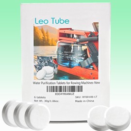 LeoTube Water Purification Tablets for Rowing Machine Tank Maintenance (6)