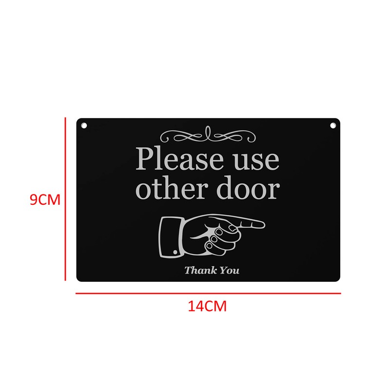 Reversible | Double Sided | Black and White 'Please use