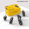 Office Chair Wheels Replacement Set of 5 - NO MORE