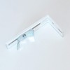 L Bracket 4pcs 4" Length White Color for Vertical Blinds