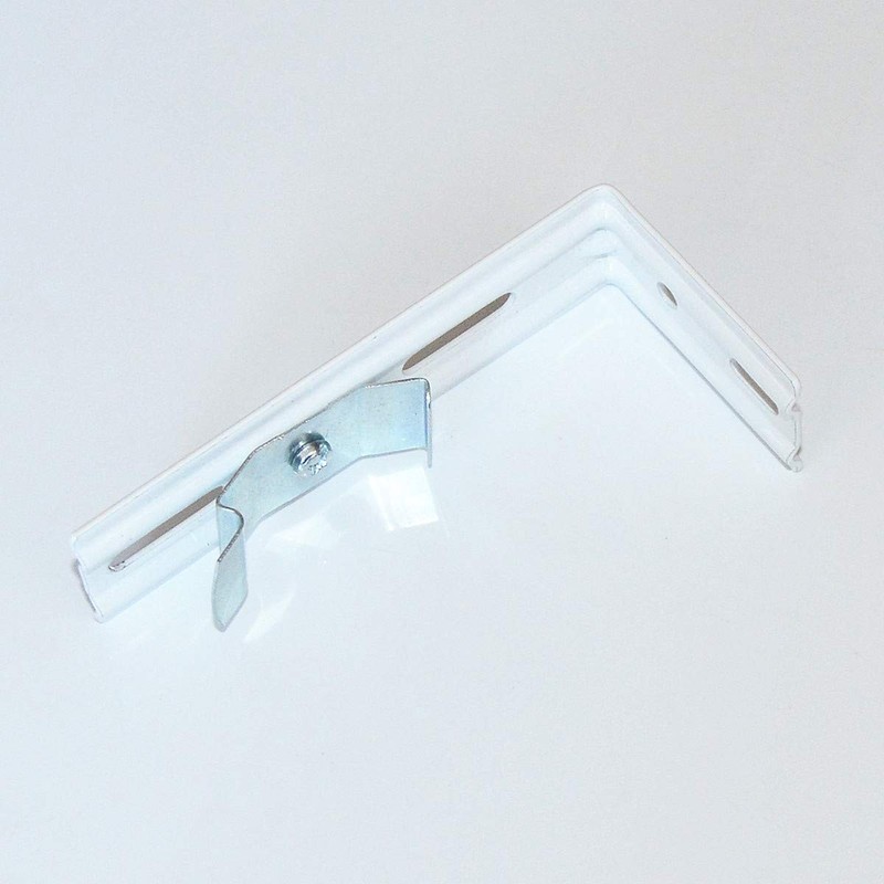 L Bracket 4pcs 4" Length White Color for Vertical Blinds
