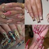 60pcs NailCharms and Gems Set - 3D Alloy Y2K Nail