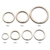 TUNUKE Ti Titanium Ring, Keychain, Key Ring, Key Hook, Carabiner,