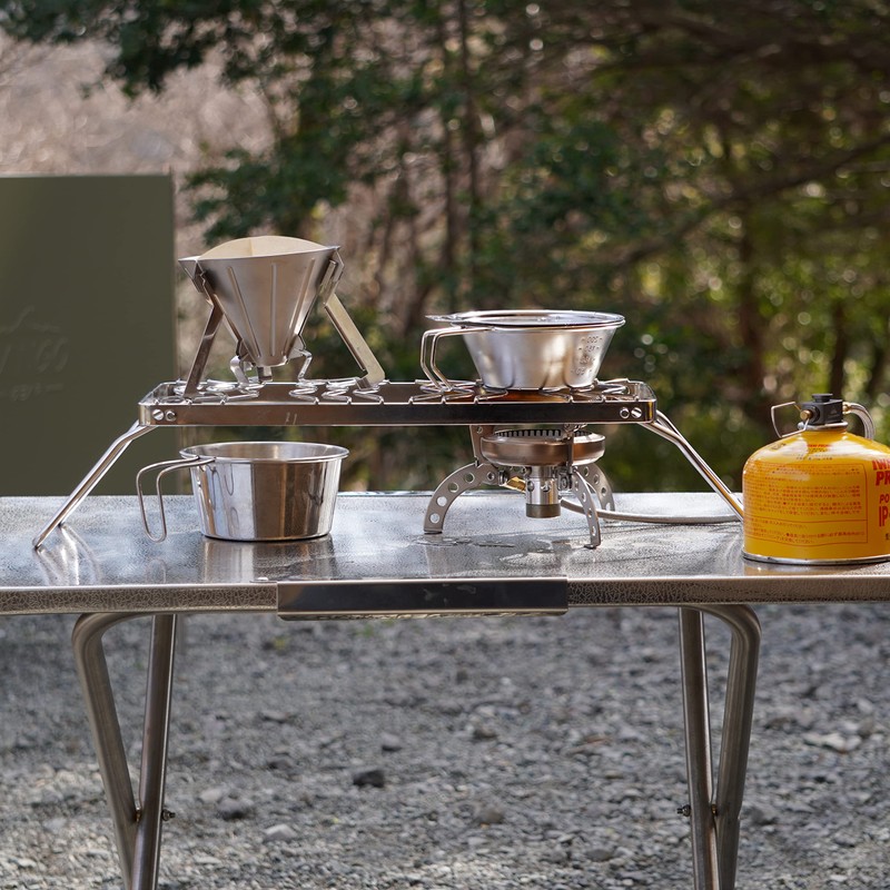 Camping Moon (CAMPING MOON) Cooker Stand Mini, Height Adjustable in