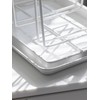 Wahei Freiz RG-0453 Glass Stand with Tray for Kitchen Laundry