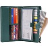 Itslife Cartera para mujer, de gran capacidad, con bloqueo RFID,