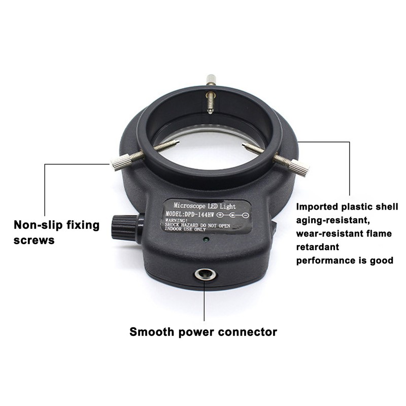 Microscope LED Illuminating Light 114pcs LED Light Beads Microscope Glareproof