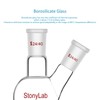 StonyLab Glass 100ml Heavy Wall 2 Neck Round Bottom Flask